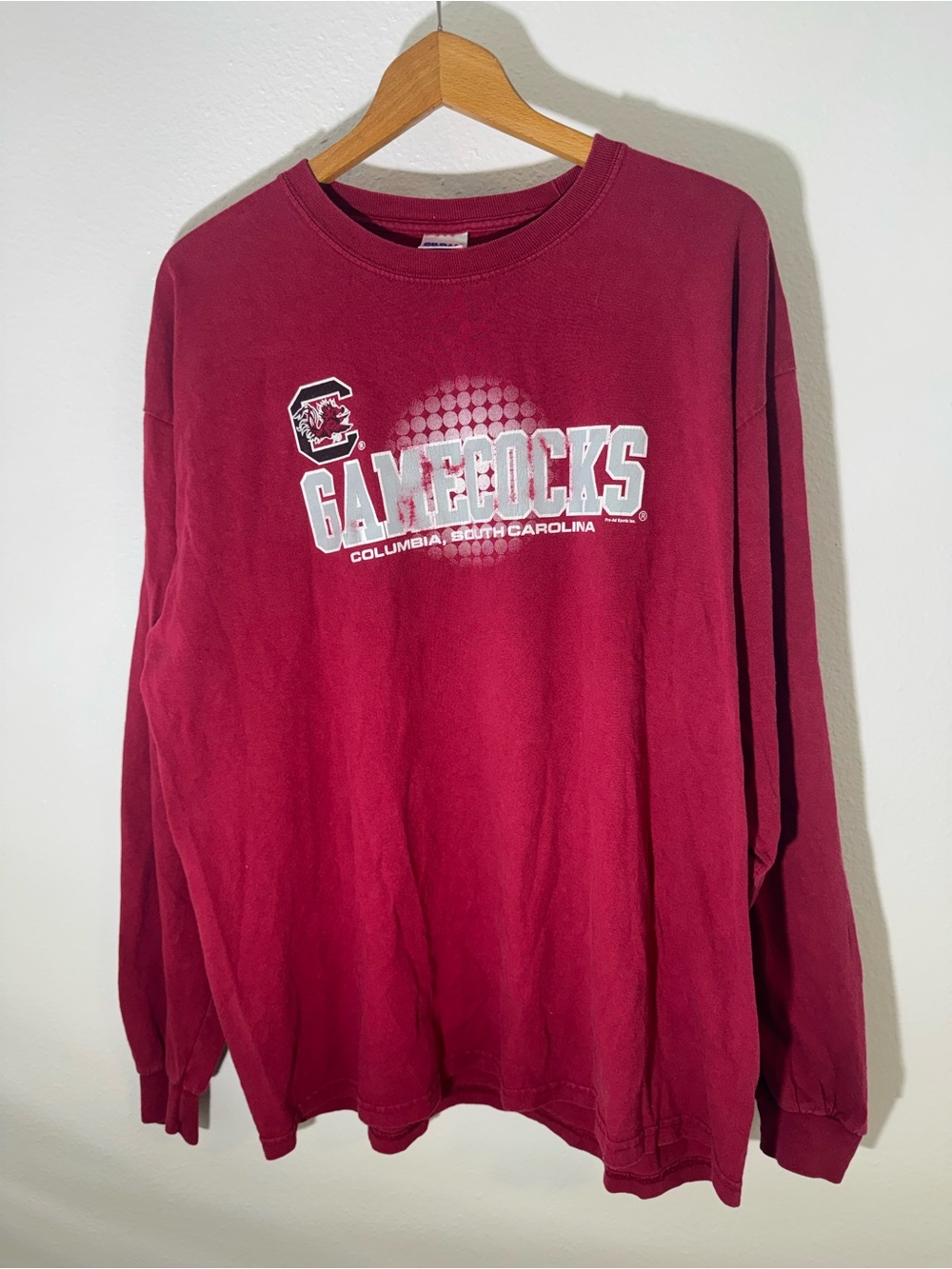 Y2K South Carolina Gamecocks Mens Long Sleeve